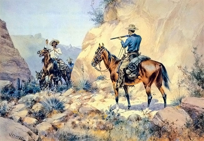 Иллюстрация к книге — Первая энциклопедия Дикого Запада - от A до Z [i_387.jpg]