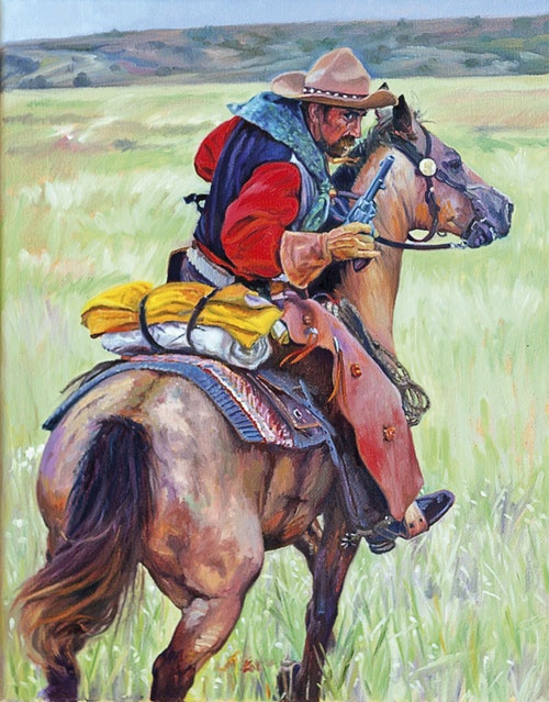 Иллюстрация к книге — Стрелки Дикого Запада. Шерифы, бандиты, ковбои, ганфайтеры [i_020.jpg]