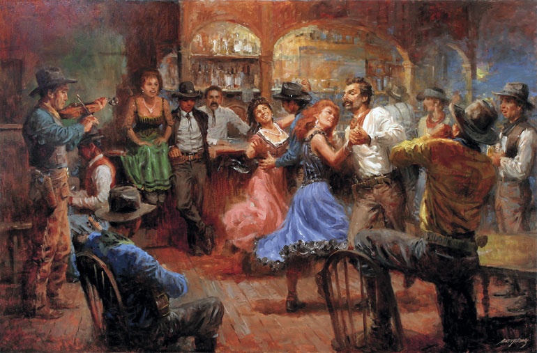 Иллюстрация к книге — Стрелки Дикого Запада. Шерифы, бандиты, ковбои, ганфайтеры [i_046.jpg]