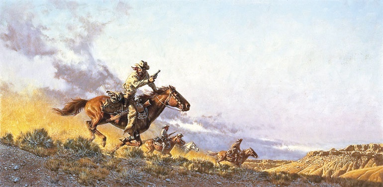 Иллюстрация к книге — Стрелки Дикого Запада. Шерифы, бандиты, ковбои, ганфайтеры [i_073.jpg]