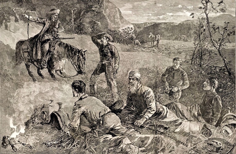 Иллюстрация к книге — Стрелки Дикого Запада. Шерифы, бандиты, ковбои, ганфайтеры [i_098.jpg]