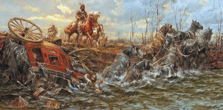 Иллюстрация к книге — Стрелки Дикого Запада. Шерифы, бандиты, ковбои, ганфайтеры [i_124.jpg]