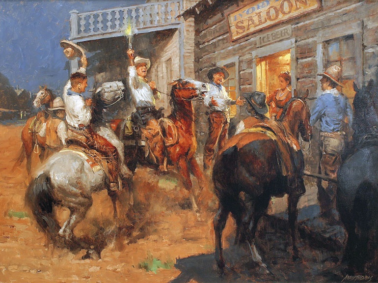 Иллюстрация к книге — Стрелки Дикого Запада. Шерифы, бандиты, ковбои, ганфайтеры [i_134.jpg]