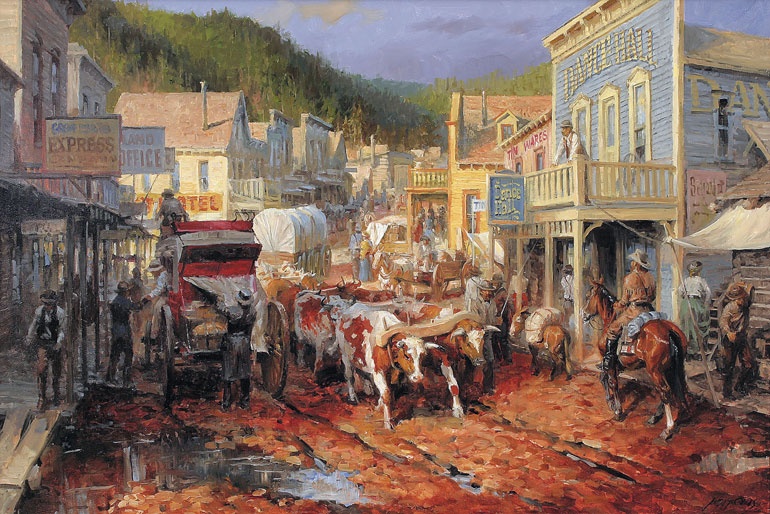 Иллюстрация к книге — Стрелки Дикого Запада. Шерифы, бандиты, ковбои, ганфайтеры [i_144.jpg]