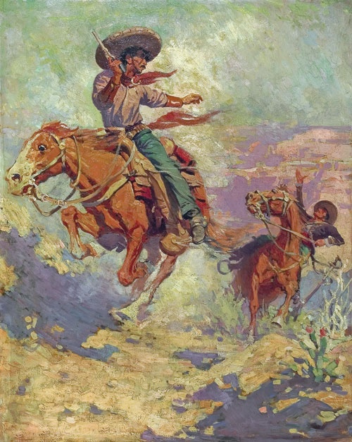 Иллюстрация к книге — Стрелки Дикого Запада. Шерифы, бандиты, ковбои, ганфайтеры [i_174.jpg]