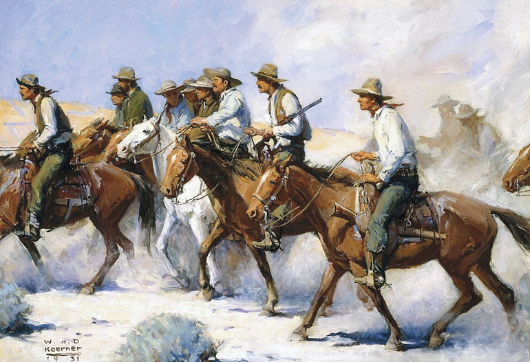 Иллюстрация к книге — Стрелки Дикого Запада. Шерифы, бандиты, ковбои, ганфайтеры [i_179.jpg]