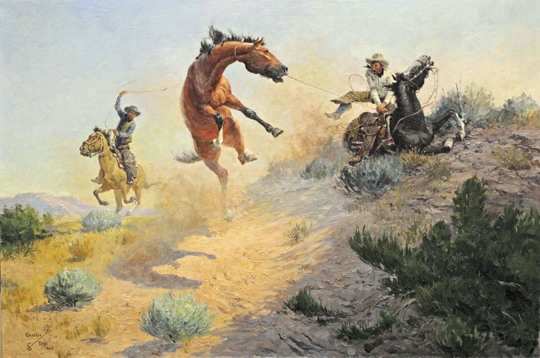 Иллюстрация к книге — Стрелки Дикого Запада. Шерифы, бандиты, ковбои, ганфайтеры [i_212.jpg]