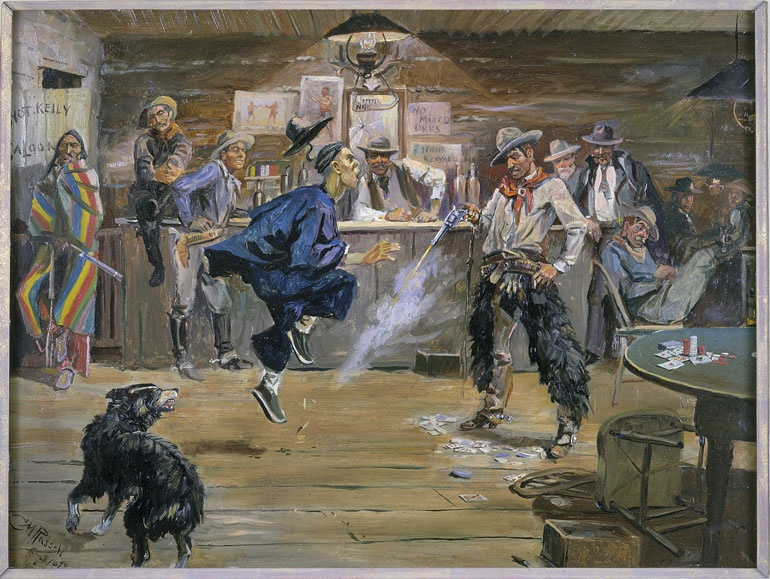 Иллюстрация к книге — Стрелки Дикого Запада. Шерифы, бандиты, ковбои, ганфайтеры [i_213.jpg]