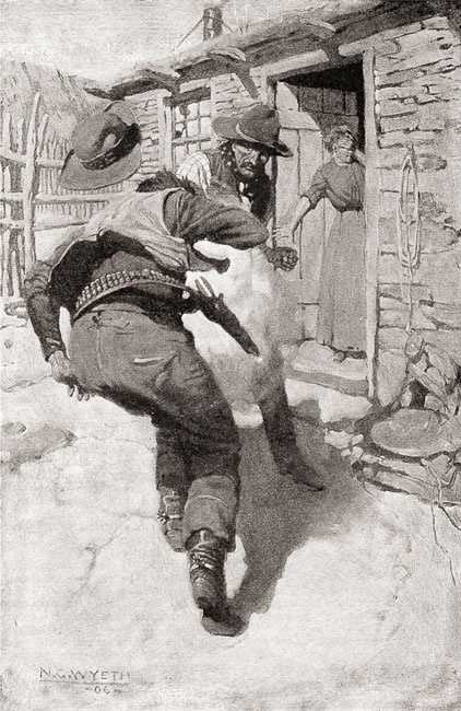 Иллюстрация к книге — Стрелки Дикого Запада. Шерифы, бандиты, ковбои, ганфайтеры [i_269.jpg]