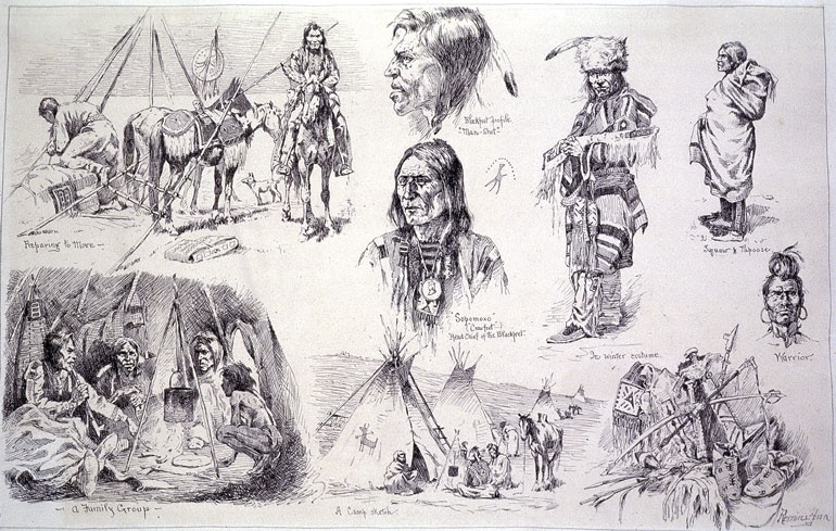 Иллюстрация к книге — Индейцы Дикого Запада в бою. "Хороший день, чтобы умереть!" [i_015.jpg]