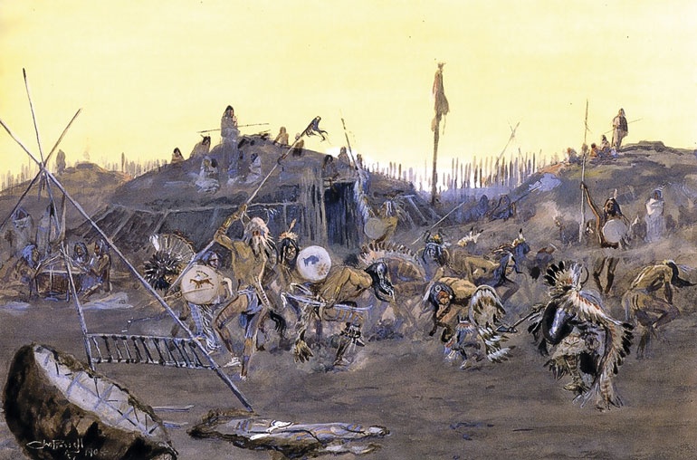 Иллюстрация к книге — Индейцы Дикого Запада в бою. "Хороший день, чтобы умереть!" [i_016.jpg]