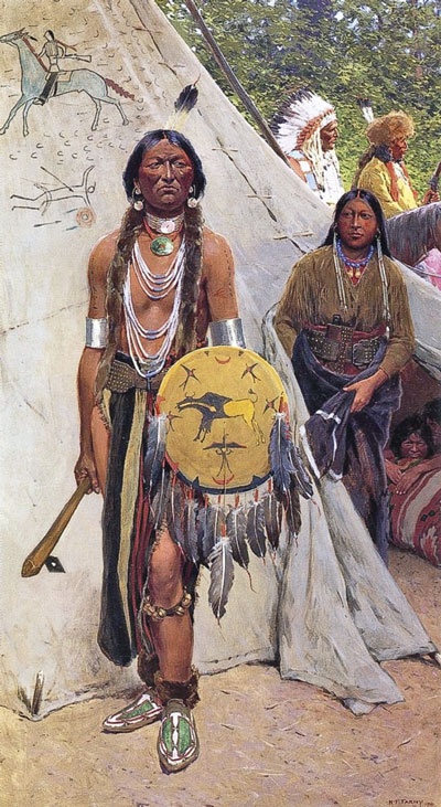 Иллюстрация к книге — Индейцы Дикого Запада в бою. "Хороший день, чтобы умереть!" [i_028.jpg]