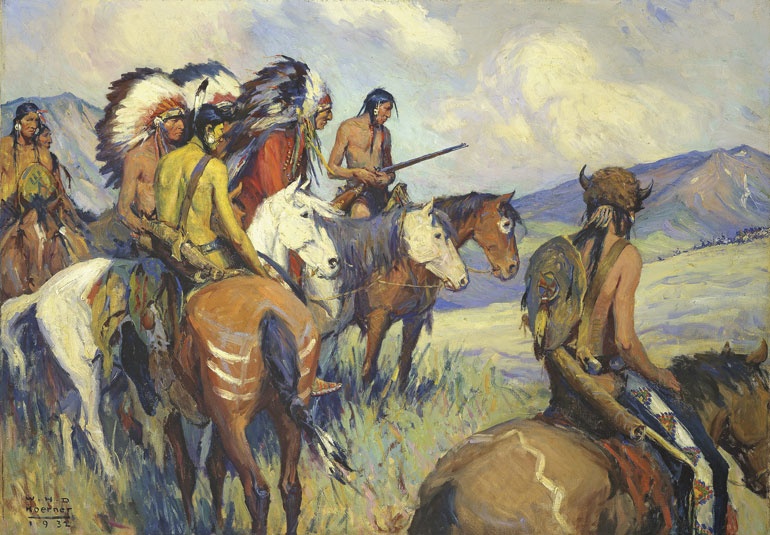 Иллюстрация к книге — Индейцы Дикого Запада в бою. "Хороший день, чтобы умереть!" [i_031.jpg]