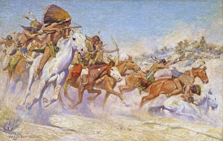 Иллюстрация к книге — Индейцы Дикого Запада в бою. "Хороший день, чтобы умереть!" [i_033.jpg]