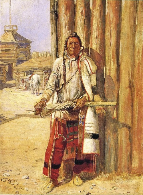 Иллюстрация к книге — Индейцы Дикого Запада в бою. "Хороший день, чтобы умереть!" [i_043.jpg]