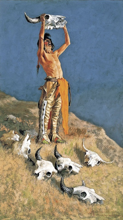 Иллюстрация к книге — Индейцы Дикого Запада в бою. "Хороший день, чтобы умереть!" [i_085.jpg]