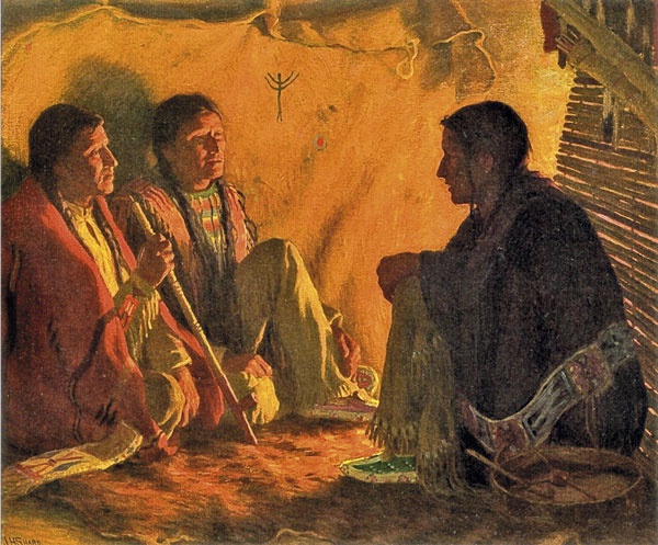 Иллюстрация к книге — Индейцы Дикого Запада в бою. "Хороший день, чтобы умереть!" [i_086.jpg]