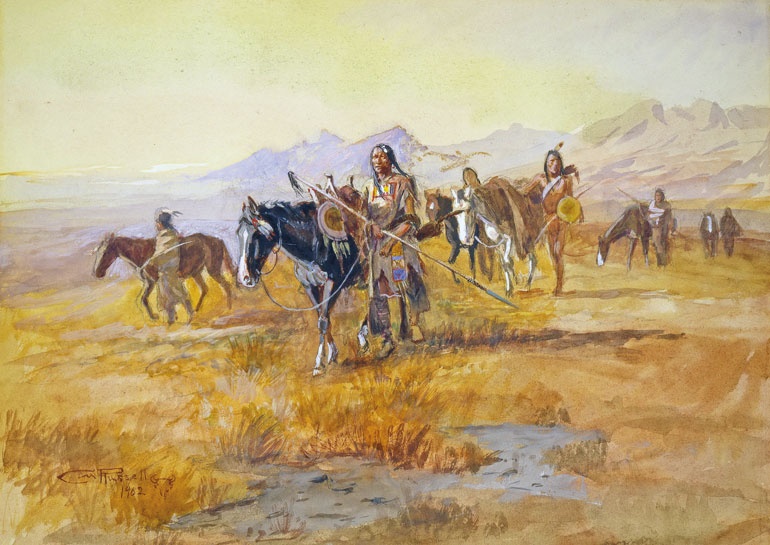 Иллюстрация к книге — Индейцы Дикого Запада в бою. "Хороший день, чтобы умереть!" [i_098.jpg]