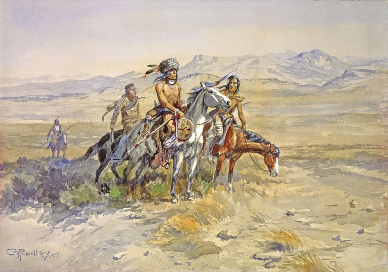 Иллюстрация к книге — Индейцы Дикого Запада в бою. "Хороший день, чтобы умереть!" [i_099.jpg]