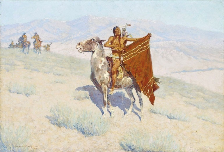 Иллюстрация к книге — Индейцы Дикого Запада в бою. "Хороший день, чтобы умереть!" [i_107.jpg]