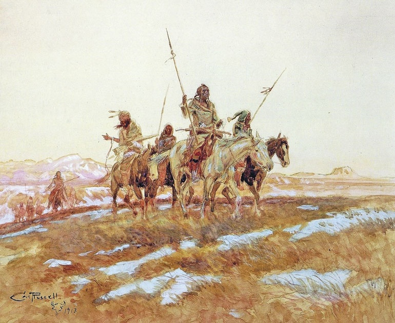 Иллюстрация к книге — Индейцы Дикого Запада в бою. "Хороший день, чтобы умереть!" [i_111.jpg]