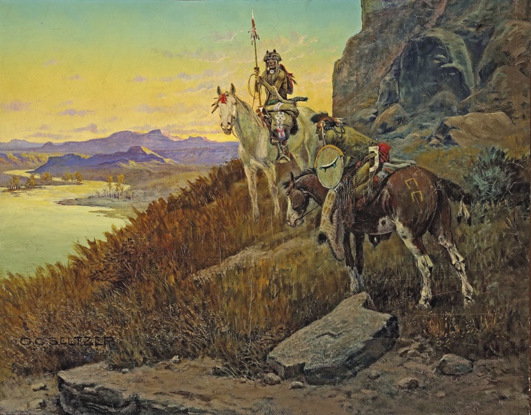 Иллюстрация к книге — Индейцы Дикого Запада в бою. "Хороший день, чтобы умереть!" [i_118.jpg]