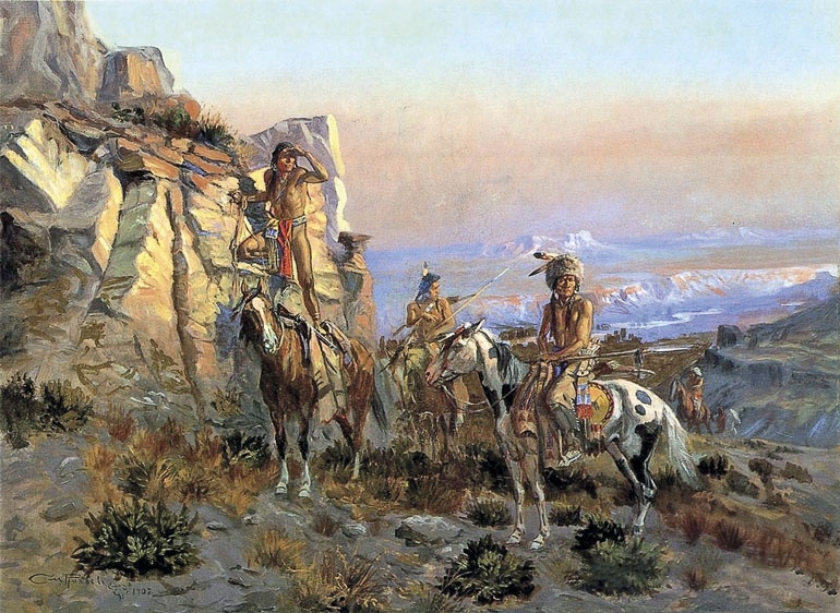 Иллюстрация к книге — Индейцы Дикого Запада в бою. "Хороший день, чтобы умереть!" [i_119.jpg]