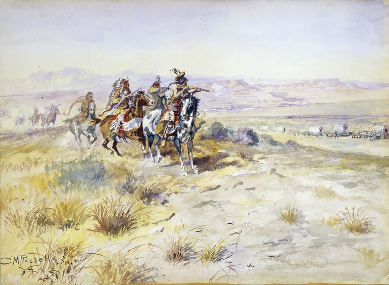 Иллюстрация к книге — Индейцы Дикого Запада в бою. "Хороший день, чтобы умереть!" [i_149.jpg]