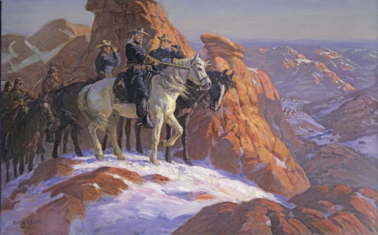 Иллюстрация к книге — Индейцы Дикого Запада в бою. "Хороший день, чтобы умереть!" [i_153.jpg]