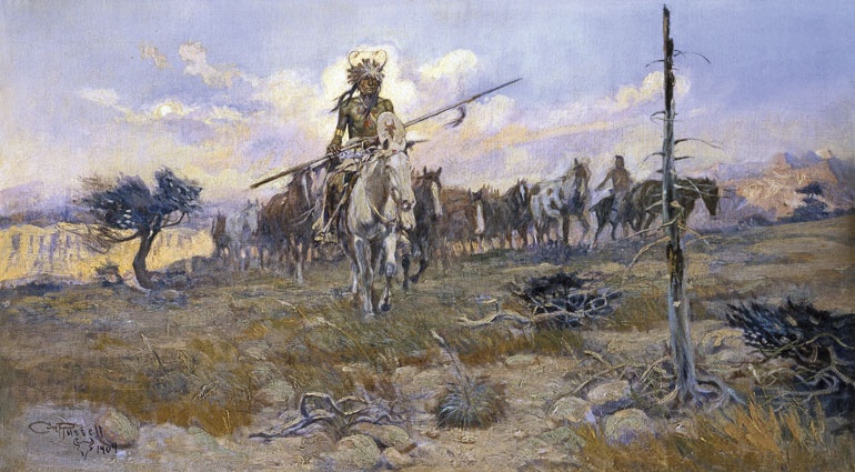 Иллюстрация к книге — Индейцы Дикого Запада в бою. "Хороший день, чтобы умереть!" [i_184.jpg]