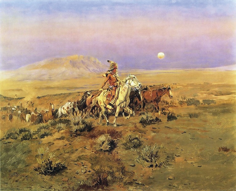 Иллюстрация к книге — Индейцы Дикого Запада в бою. "Хороший день, чтобы умереть!" [i_190.jpg]