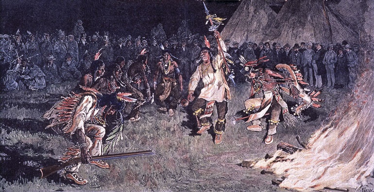 Иллюстрация к книге — Индейцы Дикого Запада в бою. "Хороший день, чтобы умереть!" [i_198.jpg]