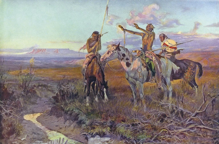 Иллюстрация к книге — Индейцы Дикого Запада в бою. "Хороший день, чтобы умереть!" [i_200.jpg]