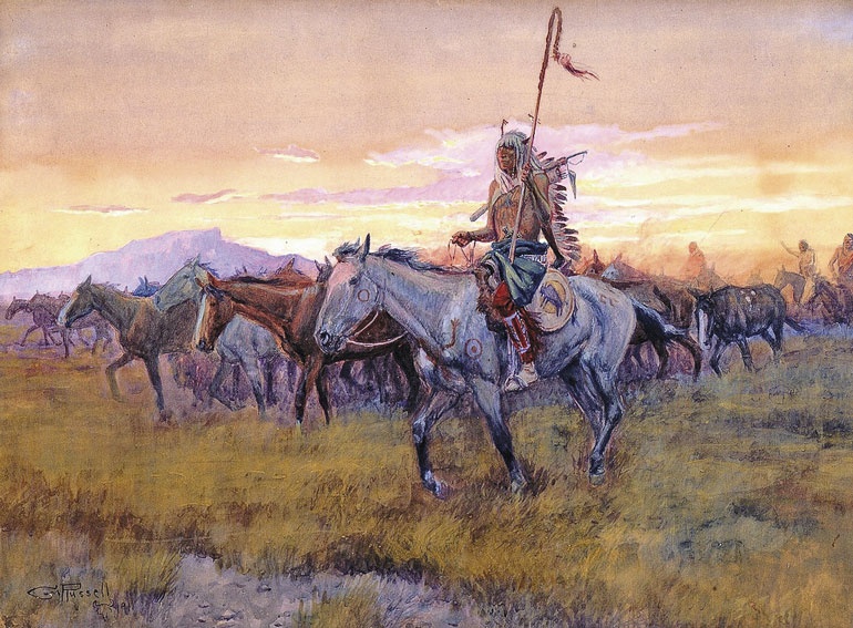 Иллюстрация к книге — Индейцы Дикого Запада в бою. "Хороший день, чтобы умереть!" [i_201.jpg]