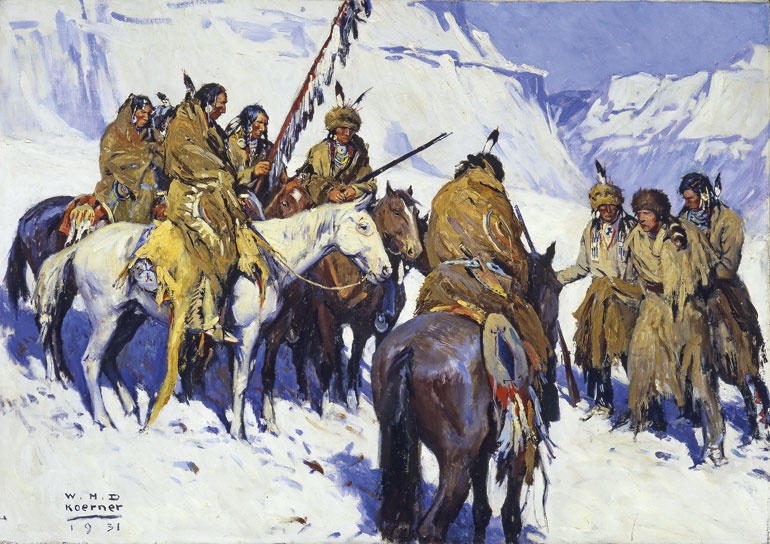 Иллюстрация к книге — Индейцы Дикого Запада в бою. "Хороший день, чтобы умереть!" [i_210.jpg]