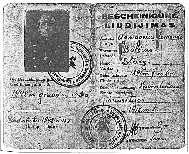 Иллюстрация к книге — Литовские полицейские батальоны. 1941-1945 годы [i_042.jpg]