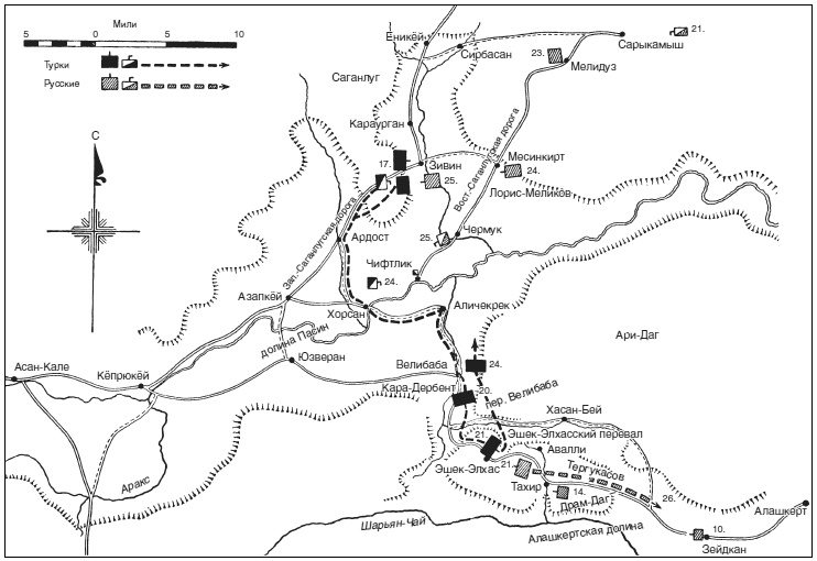 Иллюстрация к книге — Битвы за Кавказ. История войн на турецко-кавказском фронте. 1828-1921 [i_016.jpg]