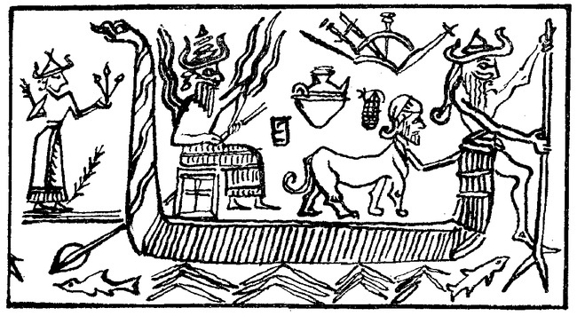 Иллюстрация к книге — Мифы и легенды народов мира. Древний Египет. Месопотамия [i_096.jpg]