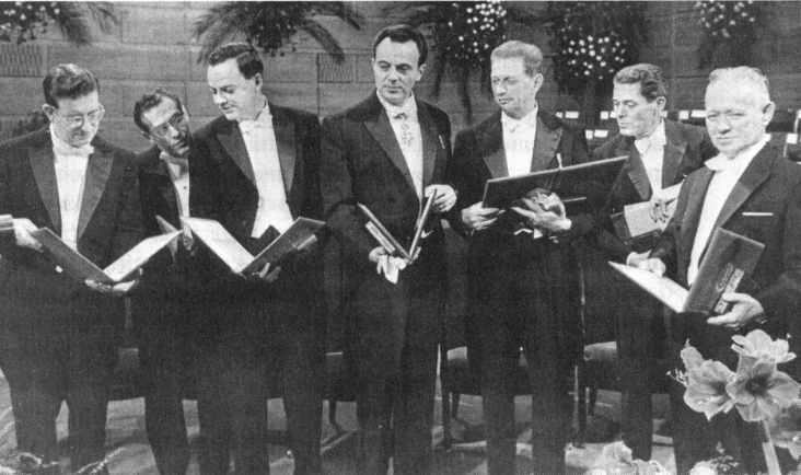 Иллюстрация к книге — Наука. Величайшие теории. Выпуск 6. Когда фотон встречает электрон. Фейнман. Квантовая электродинамика [img_28.jpg]