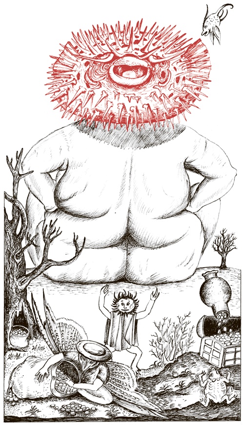 Иллюстрация к книге — Книга о самых невообразимых животных. Бестиарий XXI века [i_074.jpg]