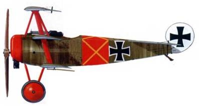 Иллюстрация к книге — Боевое применение трипланов Fokker Dr I в Первой Мировой войне [pic_123.jpg]