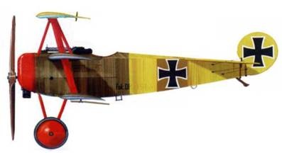 Иллюстрация к книге — Боевое применение трипланов Fokker Dr I в Первой Мировой войне [pic_125.jpg]