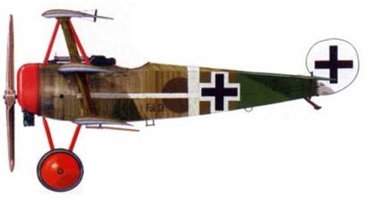 Иллюстрация к книге — Боевое применение трипланов Fokker Dr I в Первой Мировой войне [pic_138.jpg]