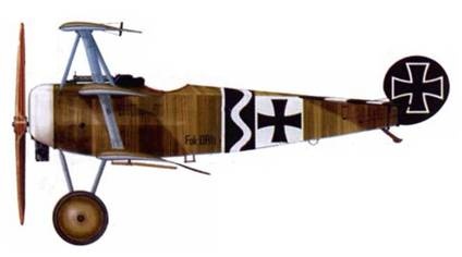 Иллюстрация к книге — Боевое применение трипланов Fokker Dr I в Первой Мировой войне [pic_139.jpg]