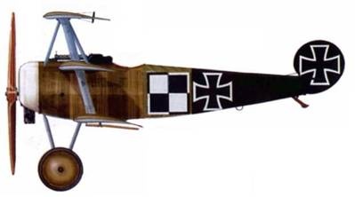 Иллюстрация к книге — Боевое применение трипланов Fokker Dr I в Первой Мировой войне [pic_145.jpg]