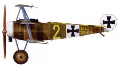 Иллюстрация к книге — Боевое применение трипланов Fokker Dr I в Первой Мировой войне [pic_149.jpg]