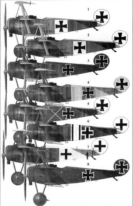 Иллюстрация к книге — Боевое применение трипланов Fokker Dr I в Первой Мировой войне [pic_15.jpg]