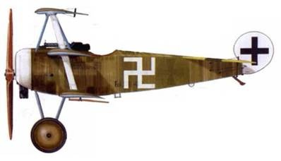 Иллюстрация к книге — Боевое применение трипланов Fokker Dr I в Первой Мировой войне [pic_150.jpg]