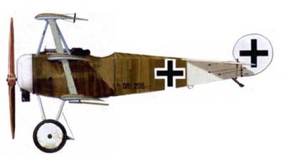 Иллюстрация к книге — Боевое применение трипланов Fokker Dr I в Первой Мировой войне [pic_158.jpg]