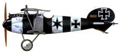 Иллюстрация к книге — Боевое применение германских истребителей Albatros в Первой мировой войне [pic_145.jpg]